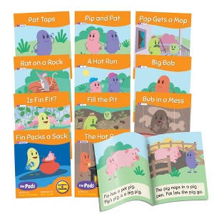 Beanstalk Books The Pods Readers – Phase 2, Set of 12 - 1 of 4