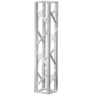 Monoprice 8in x 8in Lite Duty Box Truss - 1m (3.28ft) With Hardware, Up to 500 pounds load capacity - Stage Right Series
