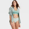 Women's Seamless Hipster Underwear - Auden™ Light Green - 3 of 4