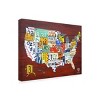 Trademark Fine Art - Design Turnpike 'License Plate Map USA' - 4 of 4