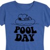 Women's - Peanuts - Snoopy's Pool Day Short Sleeve Graphic T-Shirt - 2 of 4