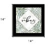 HomeRoots GOOD VIBES Black Framed Print Wall Art - 3 of 4