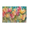 Trademark Fine Art -Annelein Beukenkamp 'Pastel Tulips' Canvas Art - 2 of 3