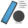 Unique Bargains Universal Seat Belt Shoulder Pad Car Safety Strap Covers Neck Mat for Comfortable Driving Faux Leather Hole 9.65"x2.56" 2 Pcs - 4 of 4
