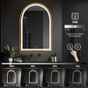 Dovelina Arched Bathroom Vanity Mirror LED Mirror with Defog - 4 of 4