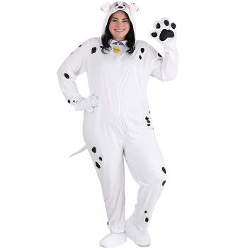 HalloweenCostumes.com 101 Dalmatians Women's Plus Size Perdita Costume Jumpsuit.