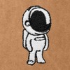 Dalix Astronaut Embroidery Washed Midweight Jogger Fleece Sweatpants Soft Lounge Pant Drawstring Waistband Pockets Mens - 2 of 4