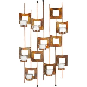 8 Votive Candle Squares Wall Decor - WDC1017 - Safavieh - 1 of 3