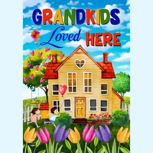 Briarwood Lane Grandkids Loved Here Spring Garden Flag - 1 of 4