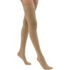 Jobst Ultra Sheer Thigh High Stockings Compression 8-15 Large Beige - 4 of 4