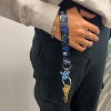 Disney Lilo & Stitch Charm Wrist Lanyard for Keys, Badge, ID - Stitch Cute Charm Wristlet Keychain Accessories - 2 of 4