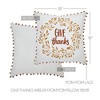 Give Thanks Wreath Pom Pom Pillow 18x18 - 4 of 4