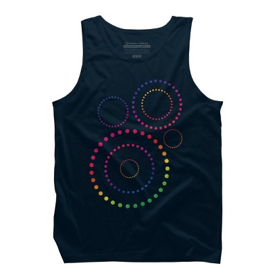 Adult Design By Humans Pride Inclusion Rainbow Circles By SpiritofWonderland Tank Top