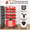 LunaLulinlk 8 Tiers Pots and Pans Organizer, Adjustable Pot Rack with 3 DIY Methods for Cabinet Kitchen Organization Storage - 2 of 4