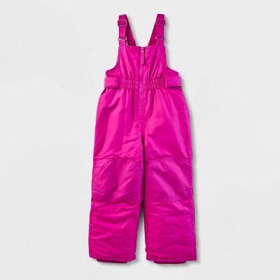 Image of Baby Solid Snow Bib - Cat & Jack™ Magenta 12M