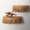 Sullivans Mid-Century Mod Rocking Birds Set of 2  4.5"H & 3.25"H Brown - 4 of 4