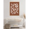 Kate & Laurel All Things Decor 23"x33" Sylvie HB Bird Branch Wreath Framed Canvas Wall Art by Hannah Beisang - 4 of 4