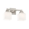 Livex Lighting Aragon 2 - Light Vanity in  Brushed Nickel - 3 of 4