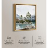 Art Remedy Cold Winter Lake Landscape Wall Art Framed - 3 of 4