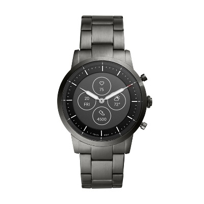 Fossil Hybrid Smartwatch HR Collider 42mm - Smoke Stainless Steel