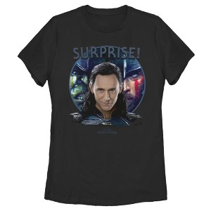 Women's Marvel Thor: Ragnarok Loki Surprise Visitor T-Shirt - 1 of 3
