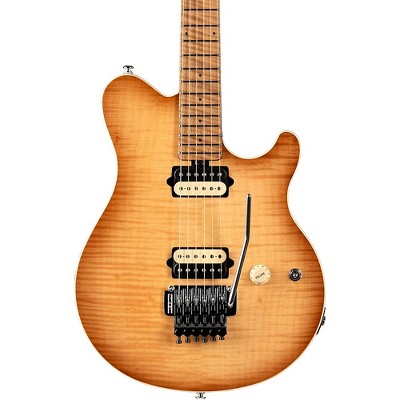 Ernie Ball Music Man Axis Flame Top (satin) Electric Guitar Honey Pot