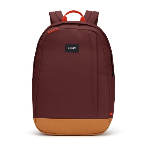 Pacsafe GO 25L Backpack, Garnet Red
