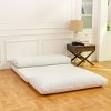 CAVINAS Large Folding Matress Bean Bag Bed for Adults & Kids,Soft Bean Bag Couch,Accent Sofas for Living Room - 2 of 4