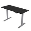 NicBex 55 Inch Electric Standing Desk,Adjustable Height Home Office Desk with Gray Metal Frame for Study Room,Bedroom and Office - 2 of 4