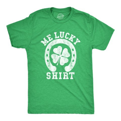 Мужские футболки Crazy Dog T-Shirts, Inc. Mens Me Lucky Shirt T Shirt Funny Sprite St. Patrick’s Day St. Paddys Tee - Crazy Dog Men's T Shirt for Saint Patrick's Day Green XXL