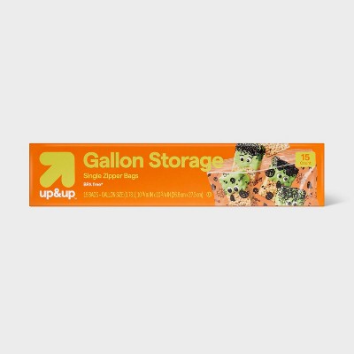 Halloween Gallon Storage Bags - Multi-Print - 15ct - up&up™