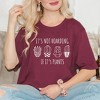 Simply Sage Market Women's It's Not Hoarding If It's Plants Short Sleeve Graphic Tee - 2 of 4