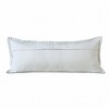 HomeRoots 14" X 36" Bright Blue 100% Cotton Zippered Pillow - 4 of 4