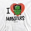 Men's Universal Monsters Frankenstein I Love Monsters Pull-Over Hoodie - 2 of 4