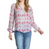 Women's Harlequin Diamonds Top - APNY - 2 of 4