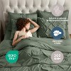 Nestl 9 Piece Comforter Set, Pinch Pleated Bedding Set, Bed in a Bag, Comforter Set with Down Alternative Pillows - 4 of 4