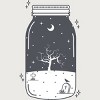 Junior's Design By Humans Halloween in a jar By roc21 T-Shirt - 2 of 2