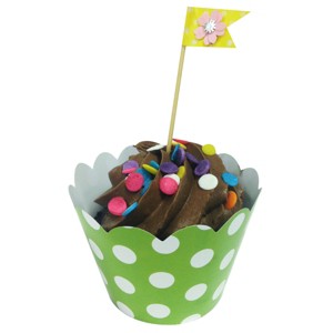 Wrapables Standard Size Chevron Cupcake Wrappers - 1 of 4