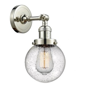 Beacon - 1 Light Wall Sconce In Industrial Style-12 Inches Tall and 6 Inches Wide - 1 of 1