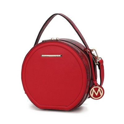 MKF Collection Mallory Crossbody Bag Vegan Leather Spacious & Stylish Handbag Purse by Mia K