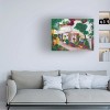 Trademark Fine Art - Betty Lou Capri Flowers Canvas Art - 2 of 4