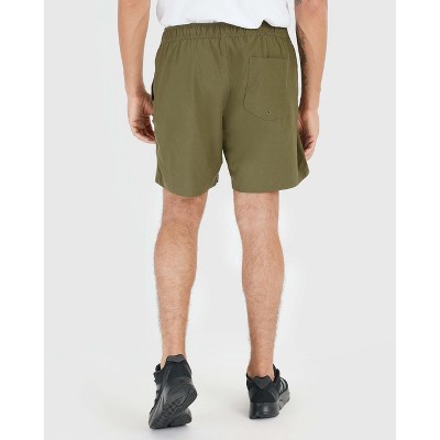 Men's Military Green Active Quick Dry Shorts with Liner - True Classic