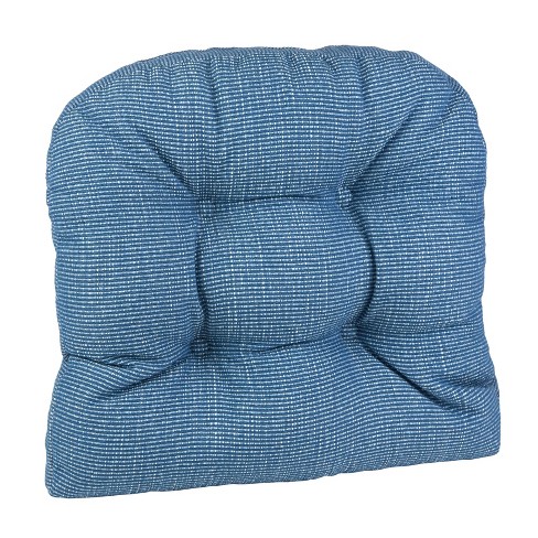 Gripper 15 X 15 Non-slip Saturn Tufted Universal Chair Cushions Set Of 2  - Wedge Blue : Target