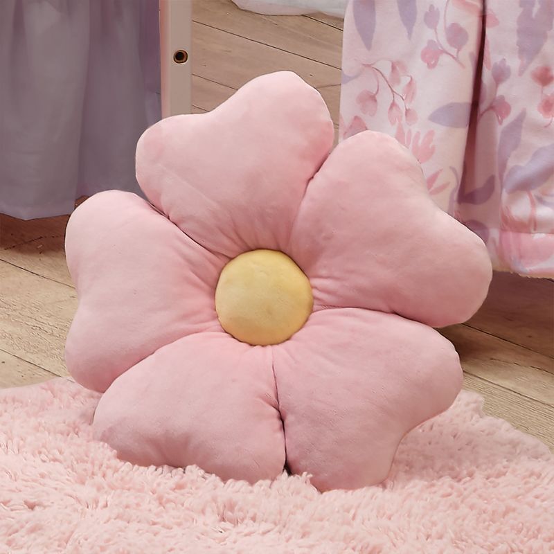 Bedtime Originals Lavender Floral Pink Decorative Pillow Plush Stuffed Toy, 5 of 7