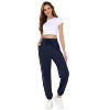 Coolmee Women's Sweatpants Casual Drawstring Sweat Pants Workout Athletic Joggers with Pockets - 3 of 4