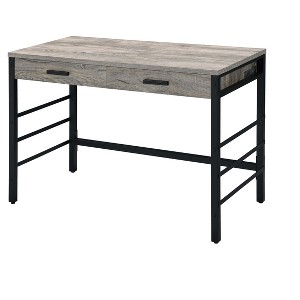 CAVINAS Home Office Desk 47" Modern Writing Desk with 3 Storage Drawers, 2-Tier Shelf for Office, Study - 1 of 4