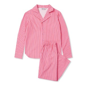 Lands' End Kids Flannel 2 Piece Pajama Set - 1 of 3