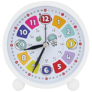 REGALWOVEN Plastic Battery Powered Alarm Cute Design Alarm Clock 4.3"L x 1.6" x 4.3"H 1 Pc - 1 of 4