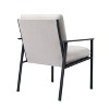 Sugift Metal Frame Dining Chair With White Cushions : Target