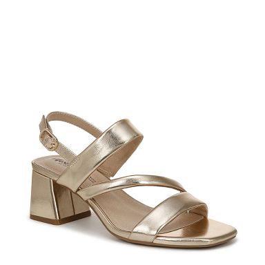 LifeStride Celia Women's Strappy Heels, Size: 9, Gold